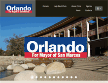 Tablet Screenshot of orlandoformayor.com